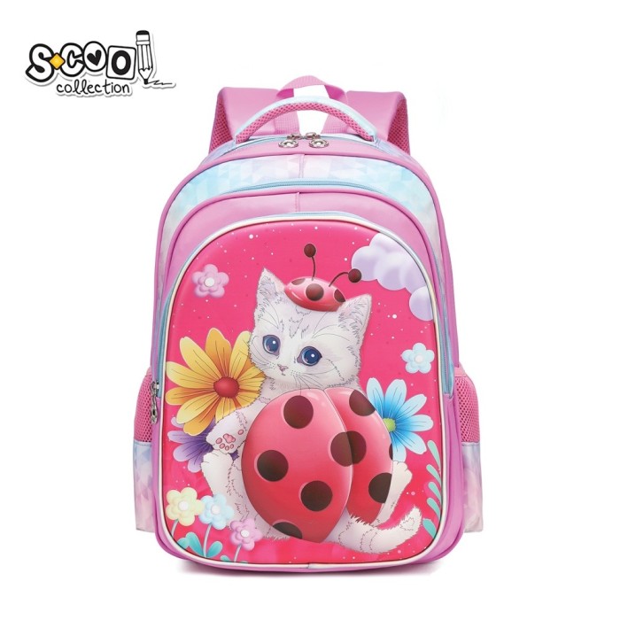 Ghiozdan 3D LADYBUG, 41x31x24 cm &ndash; S-COOL