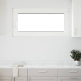 Fereastra Subsol PVC Antracit 120x60cm Termopan Dublu RISOR vidaXL Deschidere Dreapta