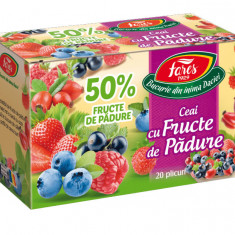 Ceai cu 50% Fructe de Padure 20 plicuri Fares