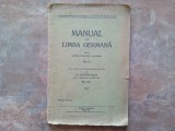 Manual de limba Germană pentru școlile comerciale superioare, Anul I de Dr. Ștefan Klett, Sibiu ,1931