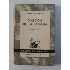 DIALOGO DE LA LENGUA de JUAN DE VALDES , 1964