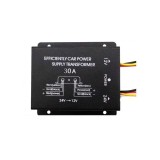 Convertor Auto 24V la 12V, 30A, Invertor Tensiune, Accesorii Auto