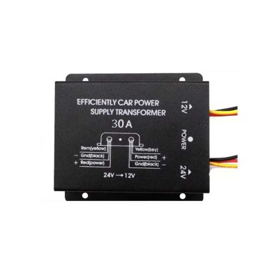 Convertor auto IN 24V intrare la OUT 12V /30A iesire (559) foto