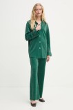 The Sleeper pijama femei, culoarea verde, HC2408SLP