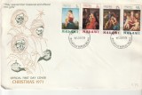 Pictura religioasa,Craciun 1971,FDC,Malawi., Religie