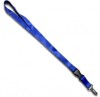 Breloc chei tip snur detasabil textil lungime 50.5 cm albastru inchis