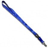 Breloc chei tip snur detasabil textil lungime 50.5 cm albastru inchis