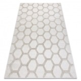 Covor SANTO SISAL 58391 fagure de miere bej, 200x290 cm