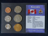 Seria completata monede - Canada 2007 - 2012, America de Nord