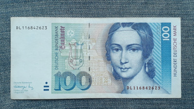 100 Mark 1991 Germania / marci seria 1168426Z3 foto