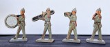 Lot de 4 figurine cioplite in lemn Germania Imperiala - Prussia Famfara ww1