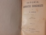ISTORIA ARMATEI ROMANE VOL.1-N.IORGA-1929 d1.