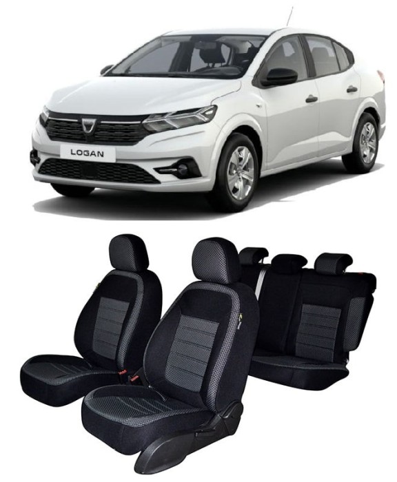 Huse scaun Dacia Logan 2021-2025 (bancheta fractionata)