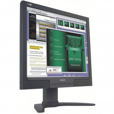 Monitor LCD Philips 190B7, 19 inch, 1280 x 1024, VGA, DVI, USB, Audio, Boxe integrate, Fara picior foto