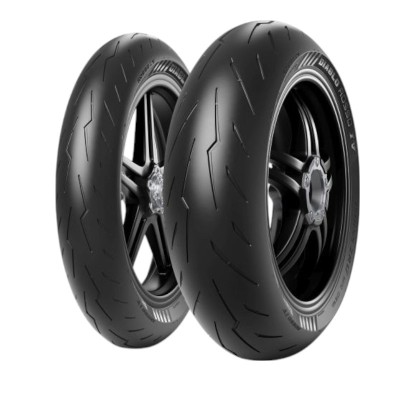 Anvelopa Cauciuc Spate Moto PIRELLI 180 55 17 TL 73W DIABLO ROSSO IV foto