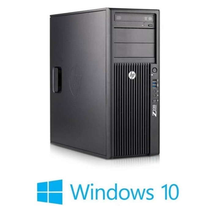 Workstation HP Z220, Core E3-1225 v2, Win 10 Home