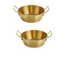 Set 2 Sosiere Inox, 12x4 cm, Doua Manere, Auriu - Elegant si Durabil