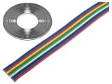 Cablu bandă neecranat PVC 10x0,5mm2 500V