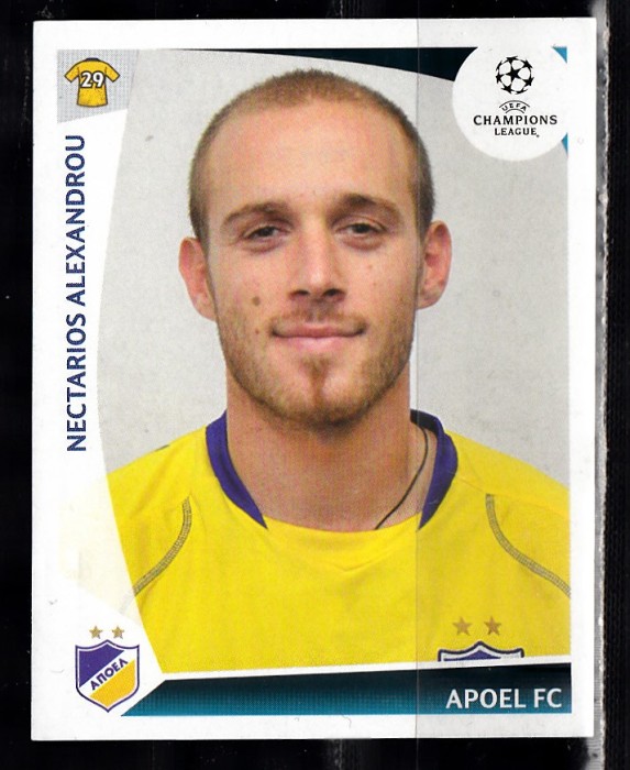 B10 - Sticker fotbal - UEFA Champions League - editia 2009 - 2010 - nr 269