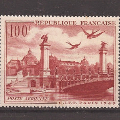 Franta 1949 -Poștă aeriană, MNH