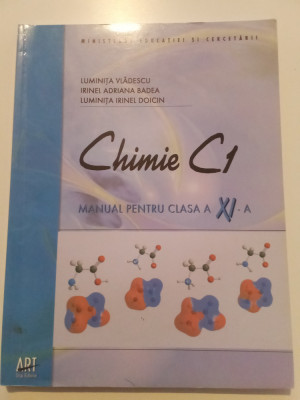 CHIMIE - C-MANUAL CLASA A Xl-Luminița Vlădescu foto