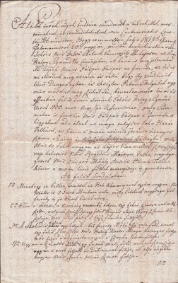 A3088N Contract de &amp;icirc;mprumut cu zălogire de păm&amp;acirc;nturi, 1817, comitatul Solnocul Interior, Transilvania, sigilii &amp;icirc;n ceară roșie, limba maghiară foto