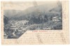 427 - BOURENI, Maramures, Panorama, Litho, Romania - old postcard - used - 1901, Circulata, Printata