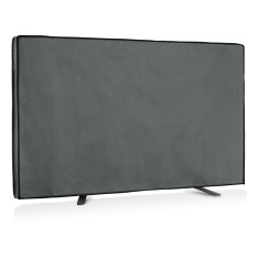 Husa pentru televizor de 55&amp;quot; Kwmobile, Gri, Textil, 55238.22 foto