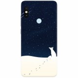 Husa silicon pentru Xiaomi Redmi S2, Winter Night