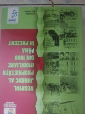 Regimul juridic al proprieta?ii imobiliare din 1990 pana in prezent 2020 foto