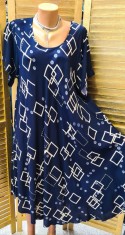 Rochie din Vascoza cod RV 0039 - 56Marimea foto