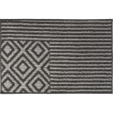 Covor Bucătărie 40X60 Cm &ndash; Azteca Gri Inchis Compozitie 100% Polyester Moftx