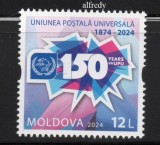 MOLDOVA 2024, UPU, serie neuzata, MNH