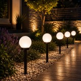 Cumpara ieftin Set 12 bucati - Lampa solara Lumio 33cm 4000K, Erste