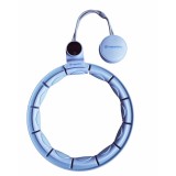 Cerc fitness cu greutate reglabila inSPORTline Flex, LED si masaj
