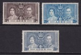 Aden 1937 - Coronation, serie neuzata
