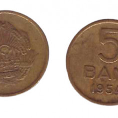 Romania 1954 - 5 bani, circulata