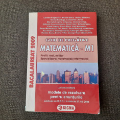 GHID DE PREGATIRE MATEMATICA M1 2009