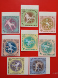 SHARJAH, SPORT TOKYO - SERIE COMPLETĂ MNH IMPERF.