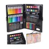 Set,trusa de pictura completa pentru copii,desenat,colorat si pictat,86 piese - Negru, Ks