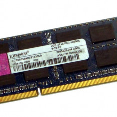 Memorie laptop Kingstone 2GB DDR3 1.5V SODIM 1333MHz ACR256X64D3S1333C9