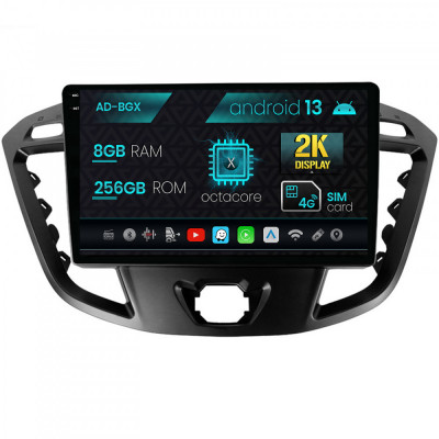 Navigatie Ford Transit Tourneo (2012-2020), Android 13, X-Octacore 8GB RAM + 256GB ROM, 9.5 Inch - AD-BGX9008+AD-BGRKIT123 foto