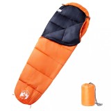 vidaXL Sac de dormit tip mumie pentru adulți de camping, 3 anotimpuri 94504