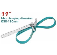 TOTAL -CHEIE CU BANDA 11&#039;&#039; &Phi;30mm-190mm, L 820MM PowerTool TopQuality