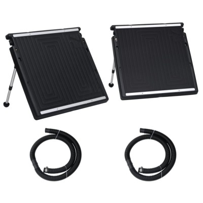 Panou solar de &amp;icirc;ncălzire dublu pentru piscină, 150x75 cm foto