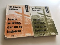 ION GAVRILA OGORANU, BRAZII SE FRANG DAR NU SE INDOIESC. 2VOL.- EDITIA 2001