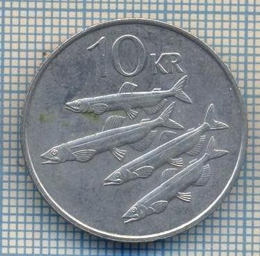 AX 183 MONEDA - ISLANDA - 10 KRONUR -ANUL 1984 -STAREA CARE SE VEDE foto