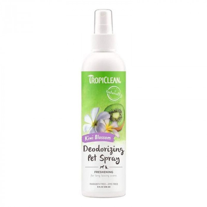 TROPICLEAN Deodorant spray pentru animale kiwi 236 ml