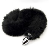 Dopuri anale cu codita - Furry Fantasy Codita de Pantera Neagra Dop Anal