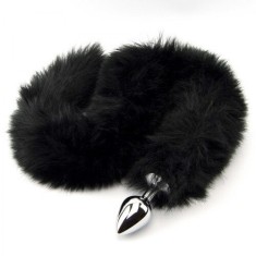 Dopuri anale cu codita - Furry Fantasy Codita de Pantera Neagra Dop Anal